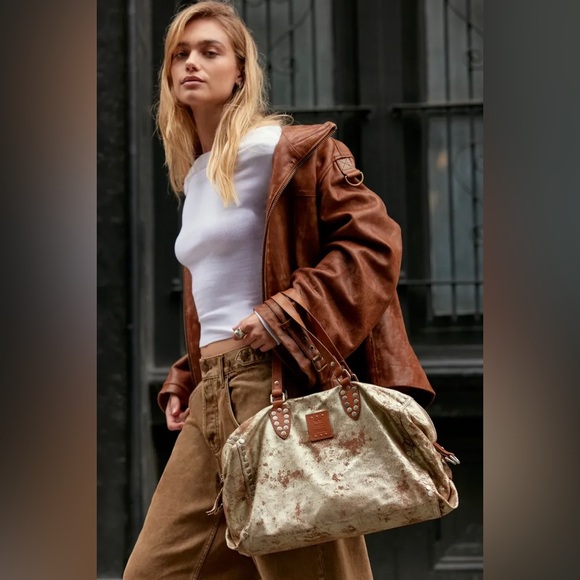 WE THE FREE AUGUSTINE PYRITE TOTE NWOT OS - Picture 2 of 9